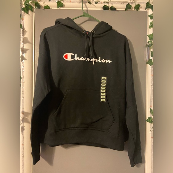 Women's champion hoodie black Outlet